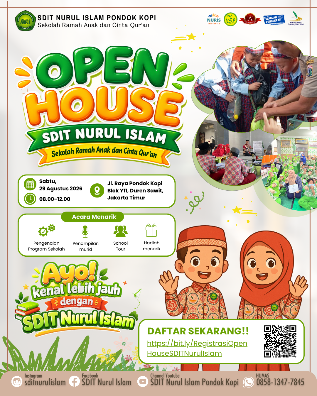 OPEN HOUSE SDIT NURUL ISLAM